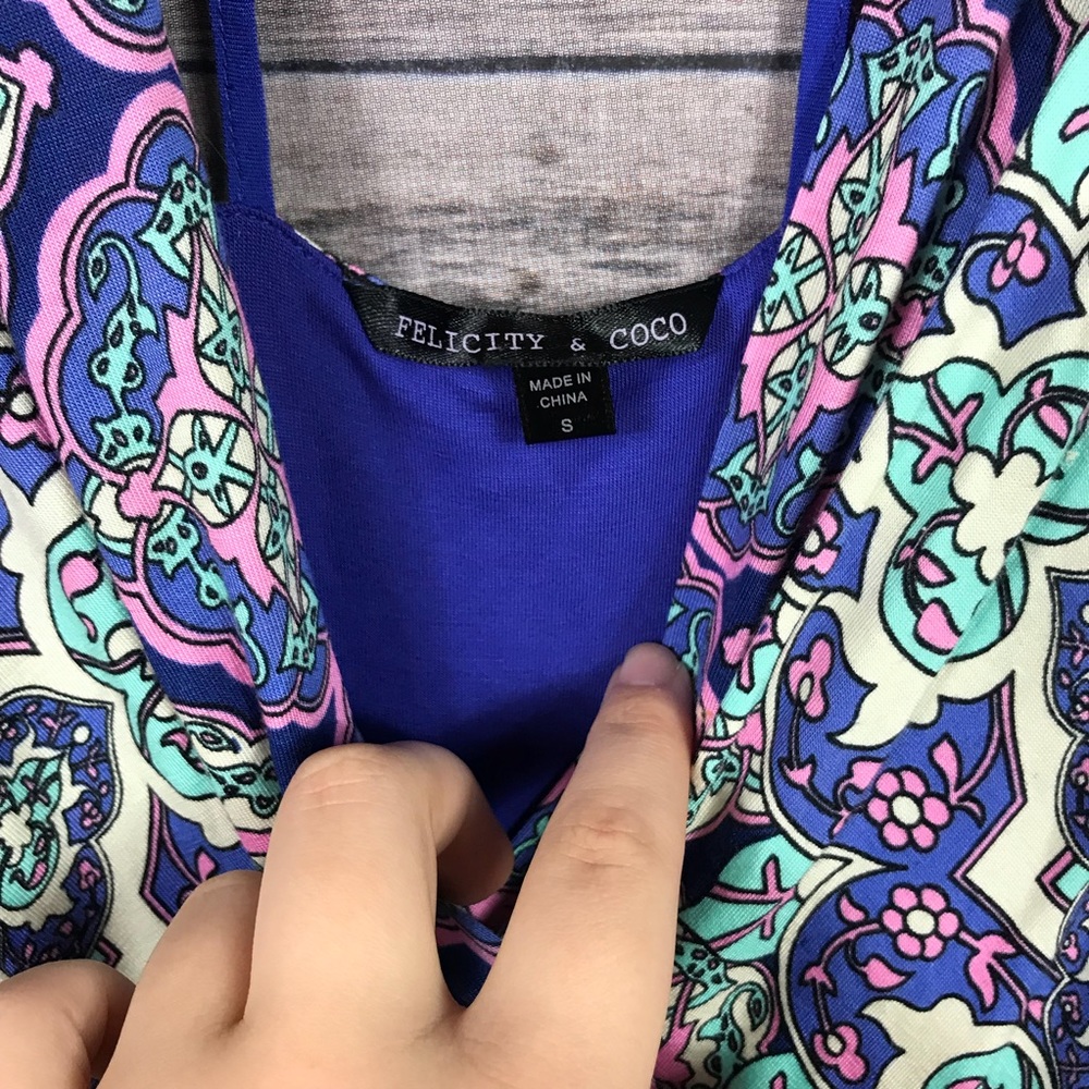 Felicity & Coco Paisley Maxi Dress - Picture 4 of 4